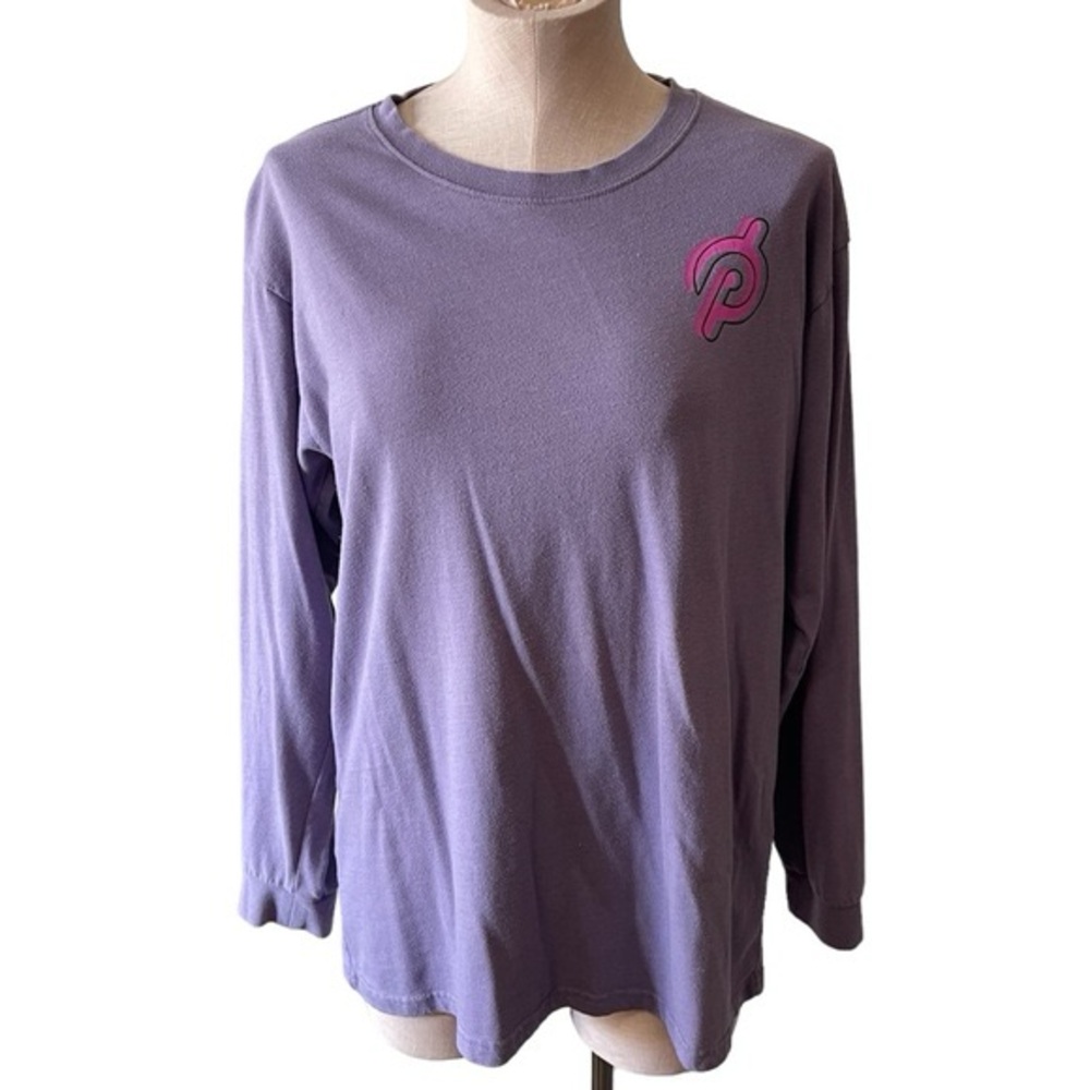 PELOTON Purple Long Sleeve Tee T-Shirt